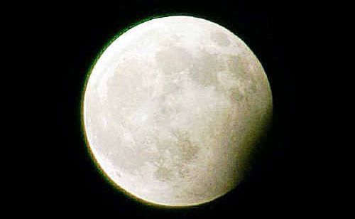 A partial lunar eclipse is a great time to get out under the stars. A partial lunar eclipse is a great time to get out under the stars.